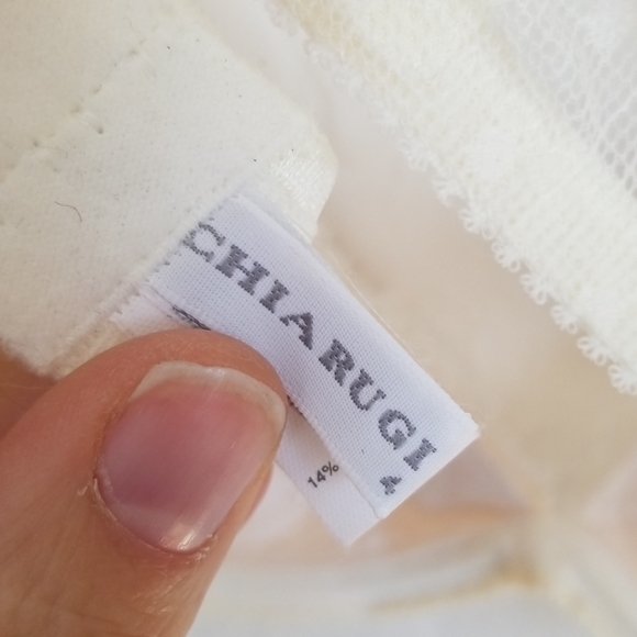 EUC 38C Italian Chia Rugi Bra Embellished - Picture 5 of 6